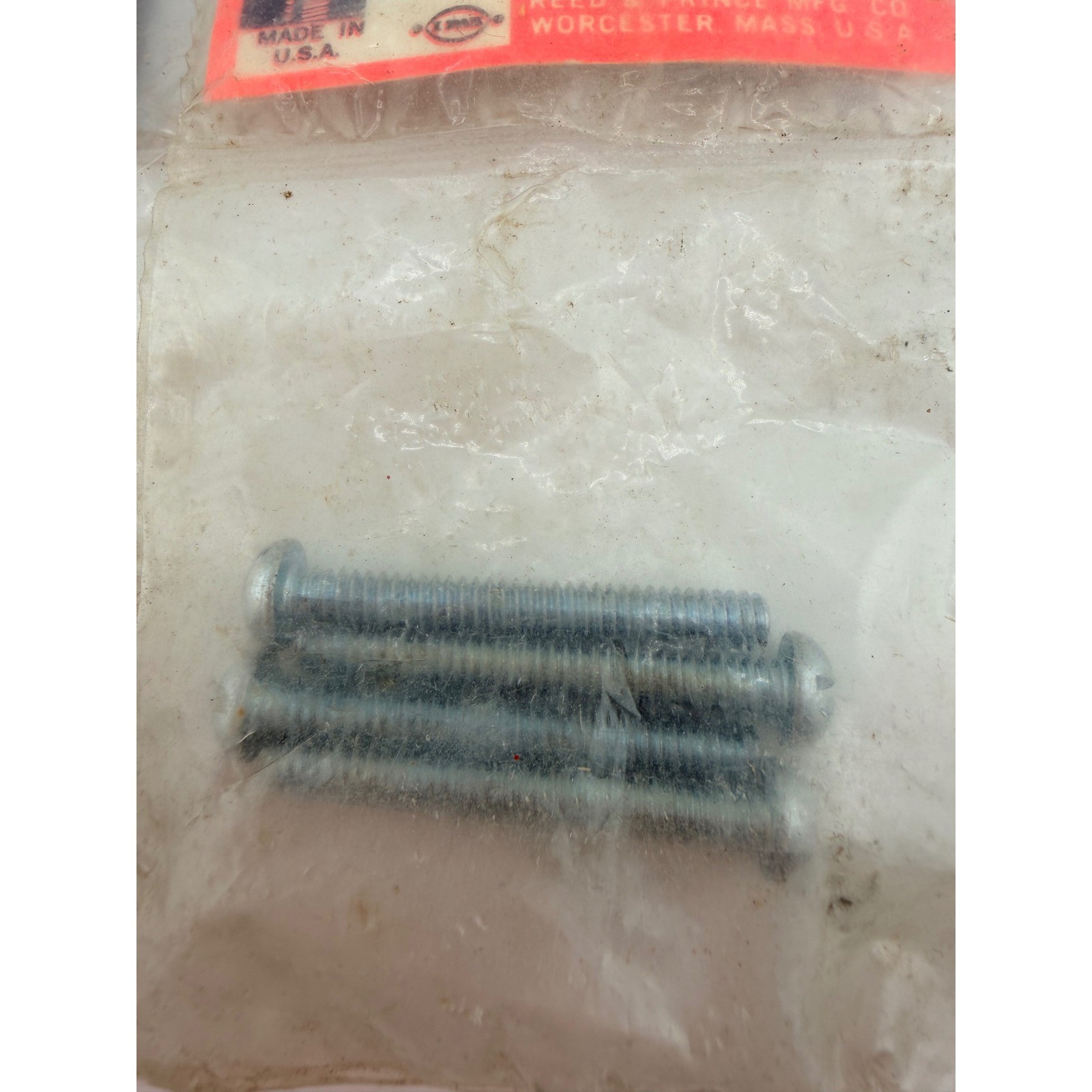 Reed & Prince Vintage 10-24 Steel Machine Screws 1.5 Inch and Hex Nuts USA Made