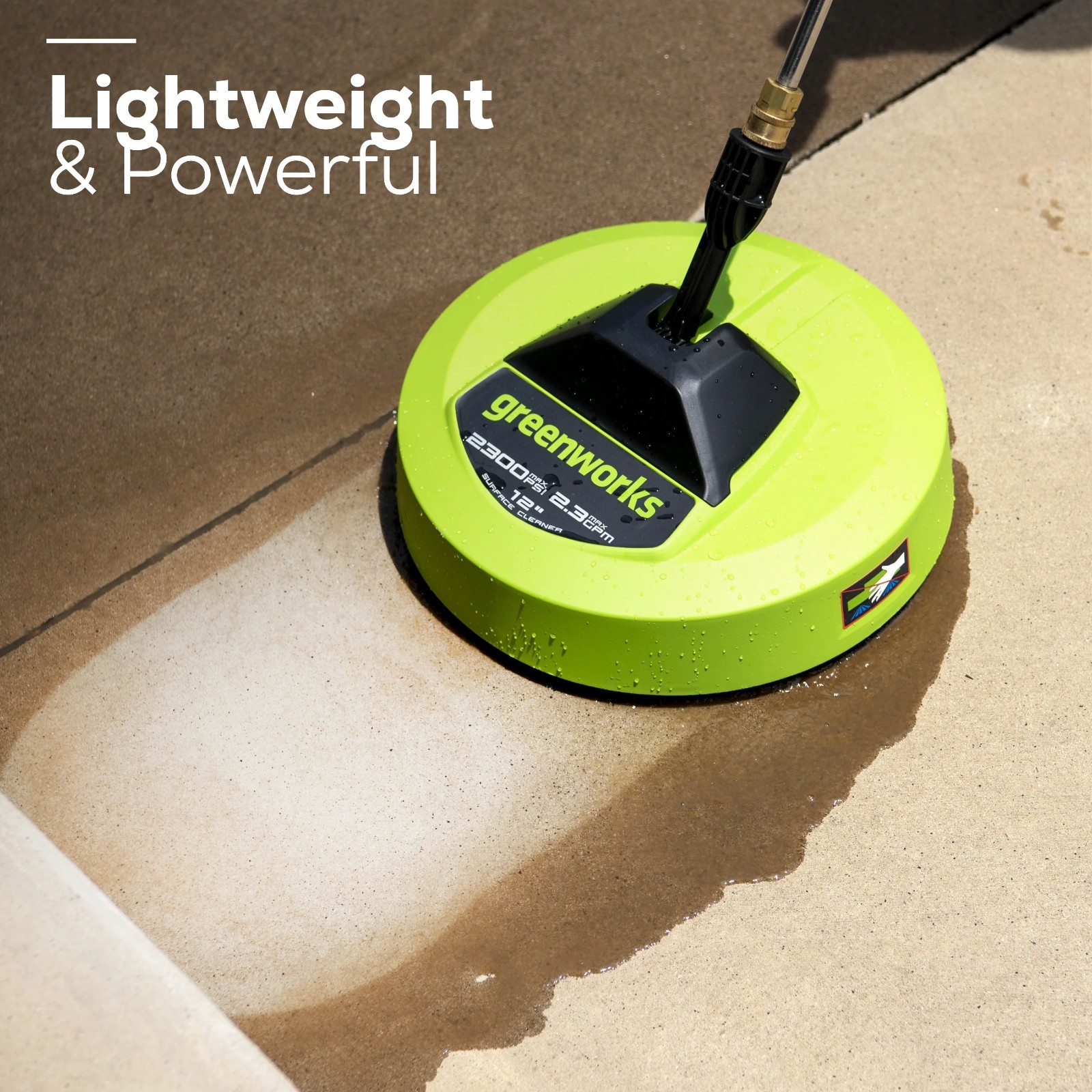 Greenworks 12 inch Rotating Surface Cleaner 2300 PSI SC120