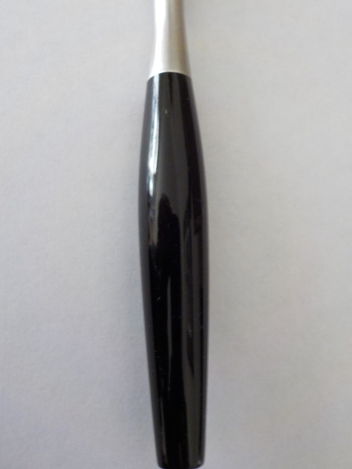 DANSK JHQ KONGO Pattern STEAK Knife, 8 1/2 in. shiny black handle