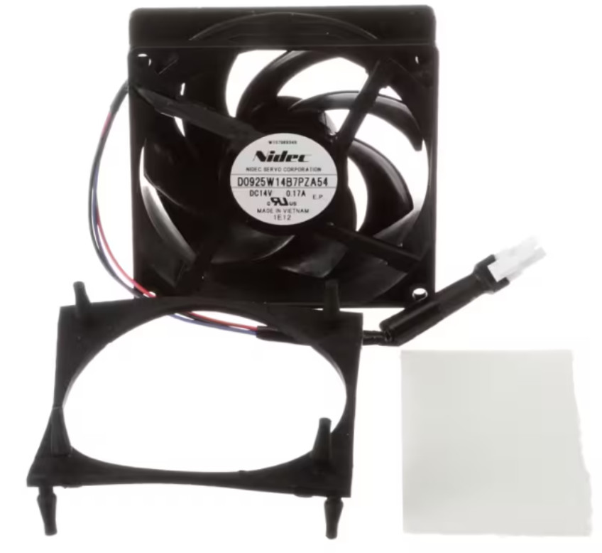 Whirlpool D0925W14B7PZA54, W10798934B, Axial Fan, Evaporator, 14VDC