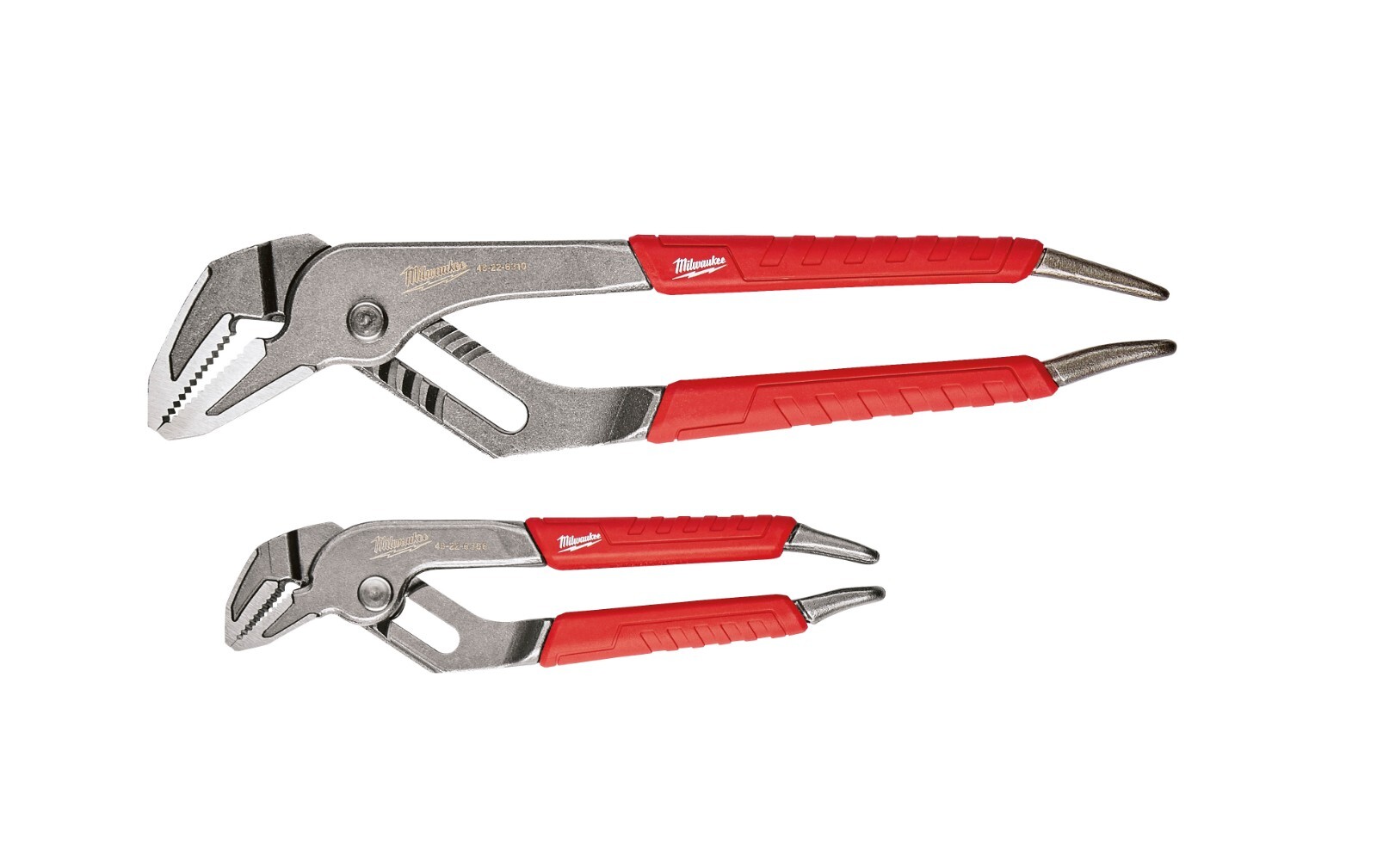 Milwaukee 48-22-6330 6″ & 10″ Comfort Grip Straight Jaw Pliers Set