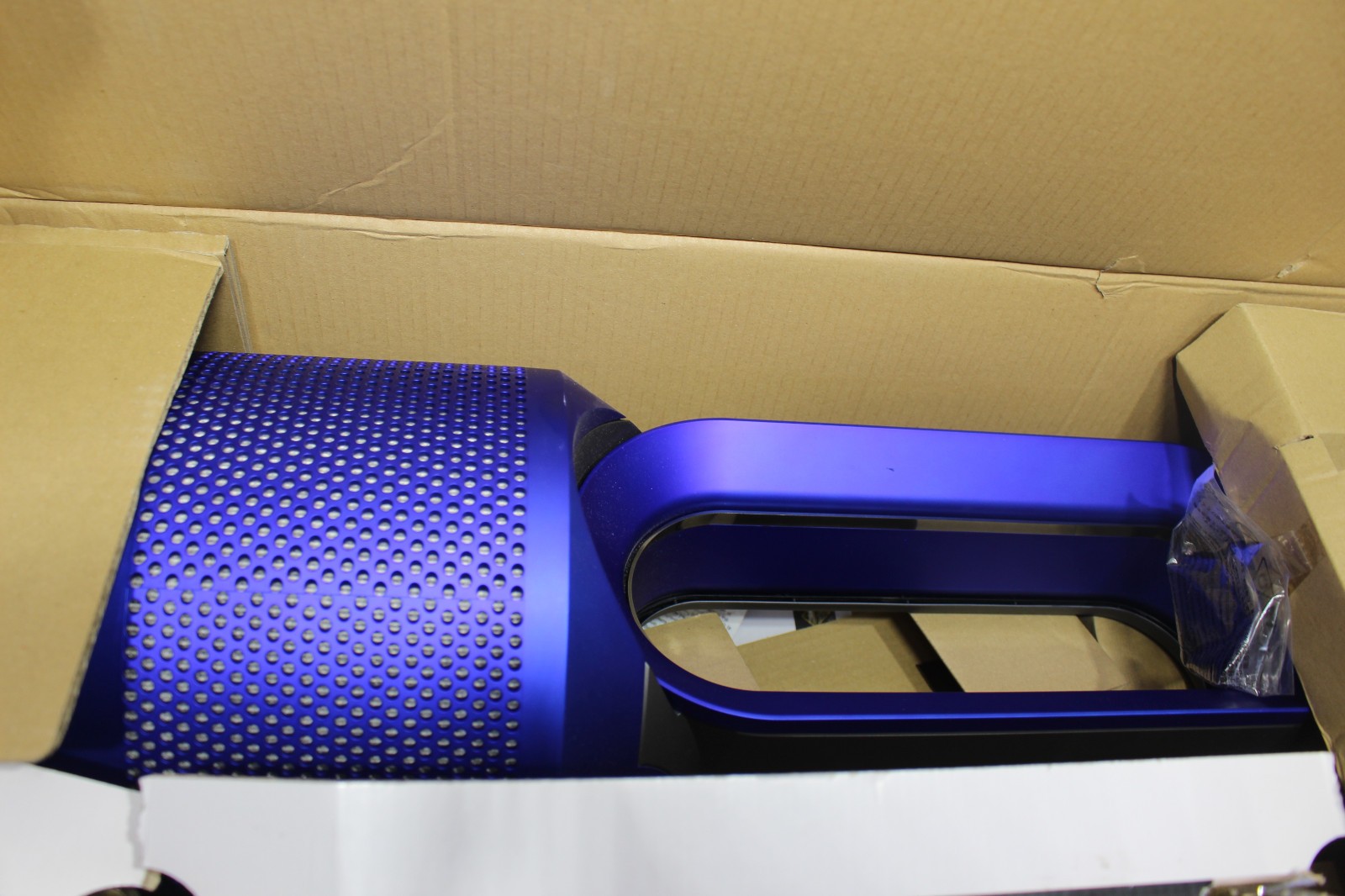 Dyson Pure Hot+Cool HP01 Air Purifier Fan Heater Blue Black w/ Remote BLUE