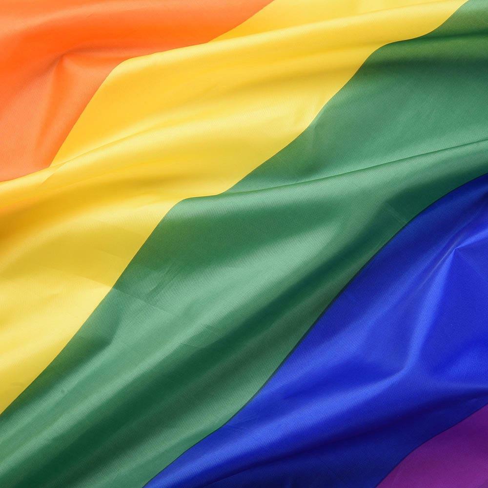 Rainbow Gay Pride Parade 3 x 5 ft Flag High Quality Printed Nylon FREE ship USA