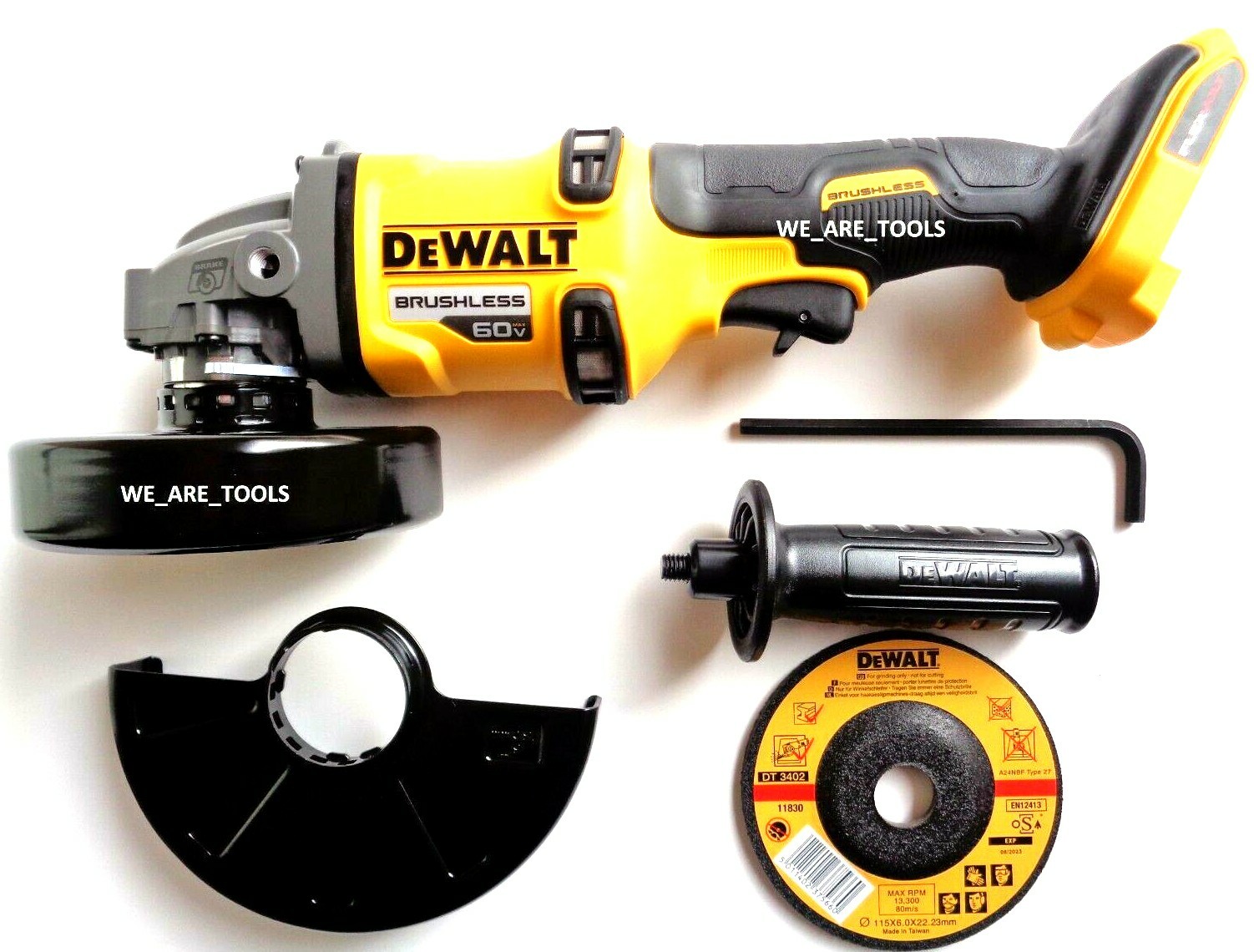 Dewalt DCG418B Flexvolt 60V Grinder 4 1/2 – 6″ Cordless Brushless 60 volt DCG418