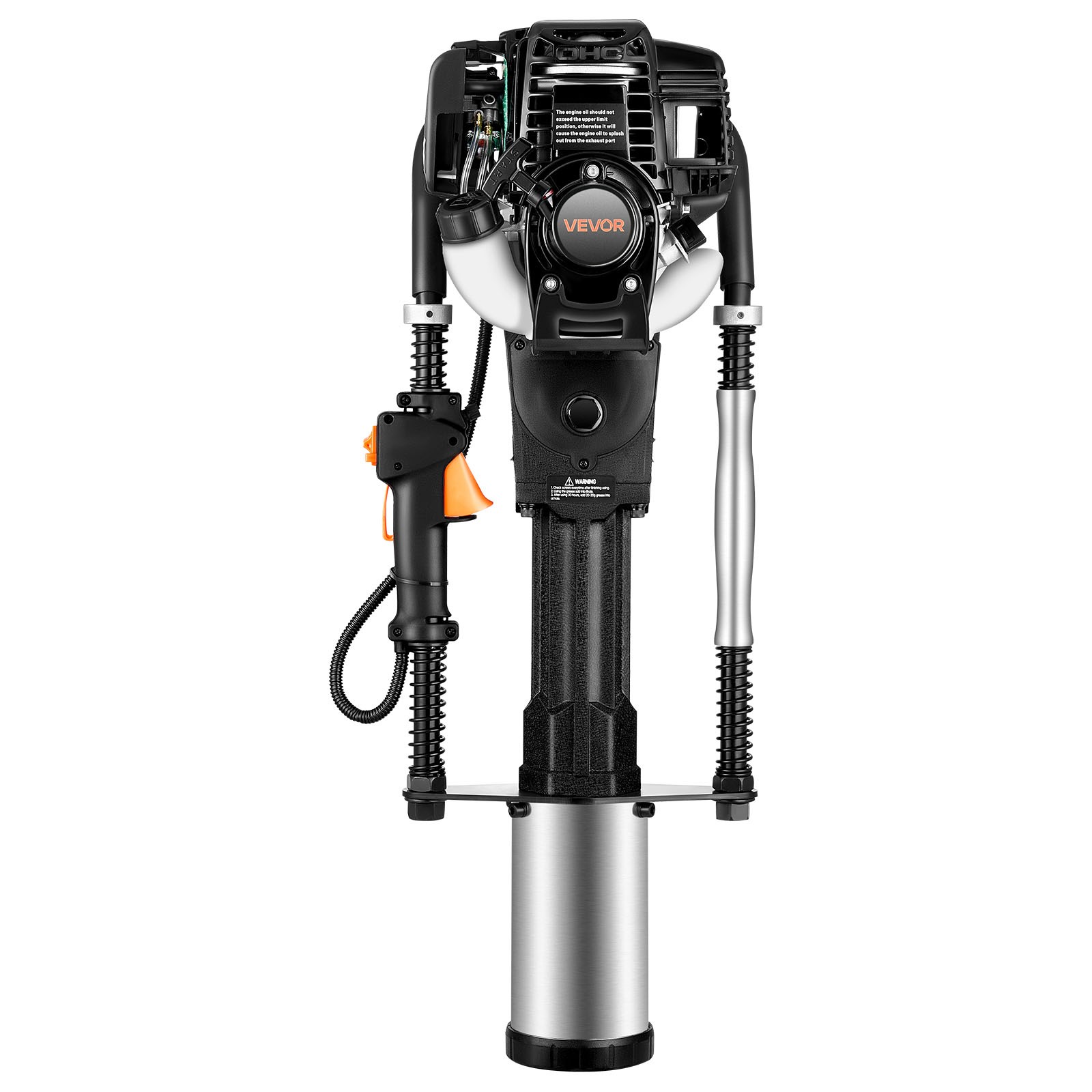 VEVOR Gas Powered T Post Driver 4 Stroke Engine Heavy Duty Fence Pounder