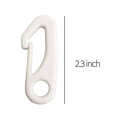 Nylon Flag Snap Hooks, Flag Pole Clips, 8 Pack