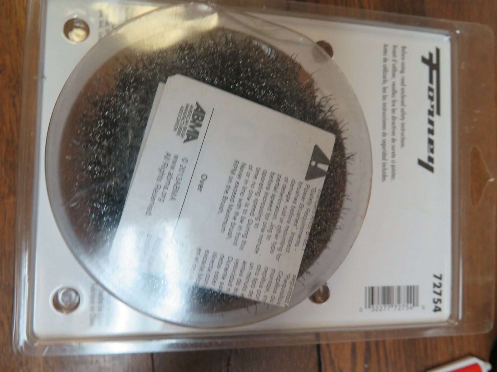 Forney 72754 Steel 8000 rpm 5/8 in.-11 Shank Wire Cup Brush 5 Dia. in.