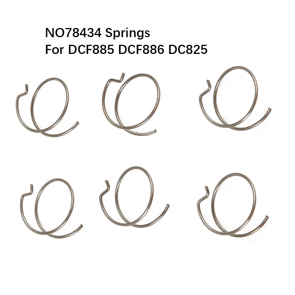 6*/ For DEWALT 20V-Impact Driver Springs Power Tool/PARTS DCF885/DCF886/DC825