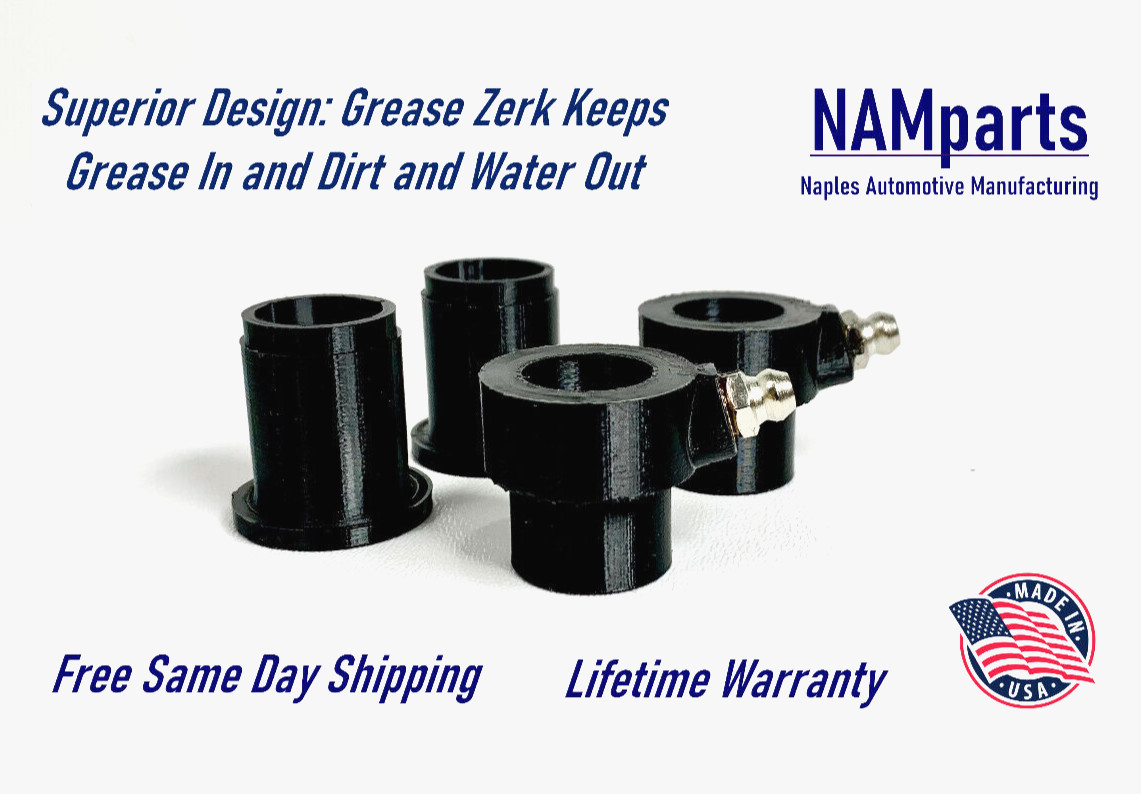 Lifetime Warranty 4 pack Bushing Set MTD 941-0487A 741-0487A 941-0706 741-0706