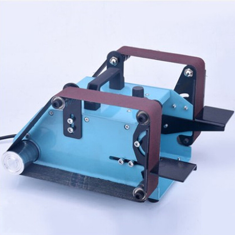 Mini Grinder Electric Belt Sander Polishing Grinding Sharpener DIY Machine