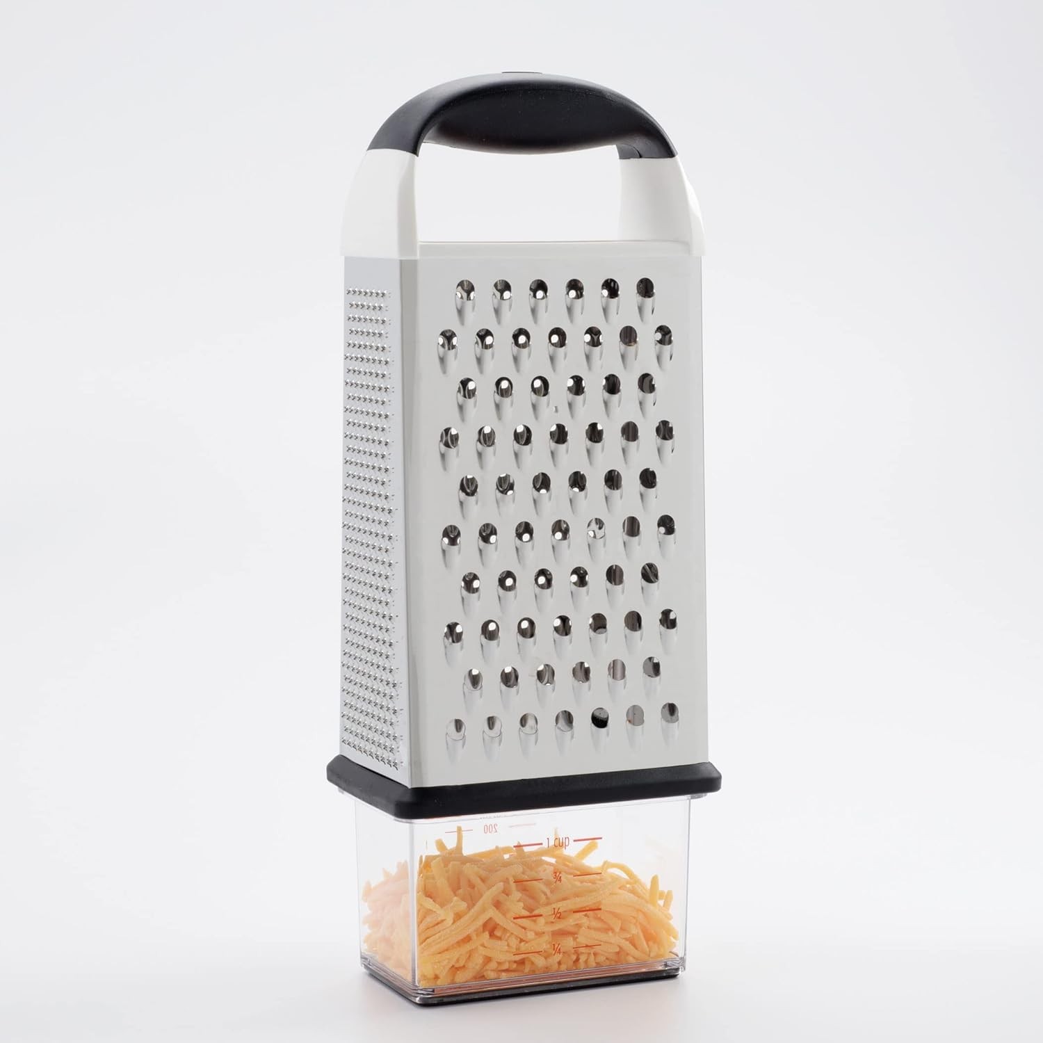 OXO Good Grips Box Grater stainless steel construction Soft, non-slip handle