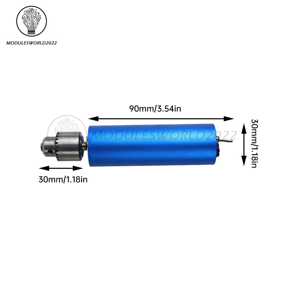 Handheld Mini Metal Electric Grinder Polishing Engraving Stepless Speed Control