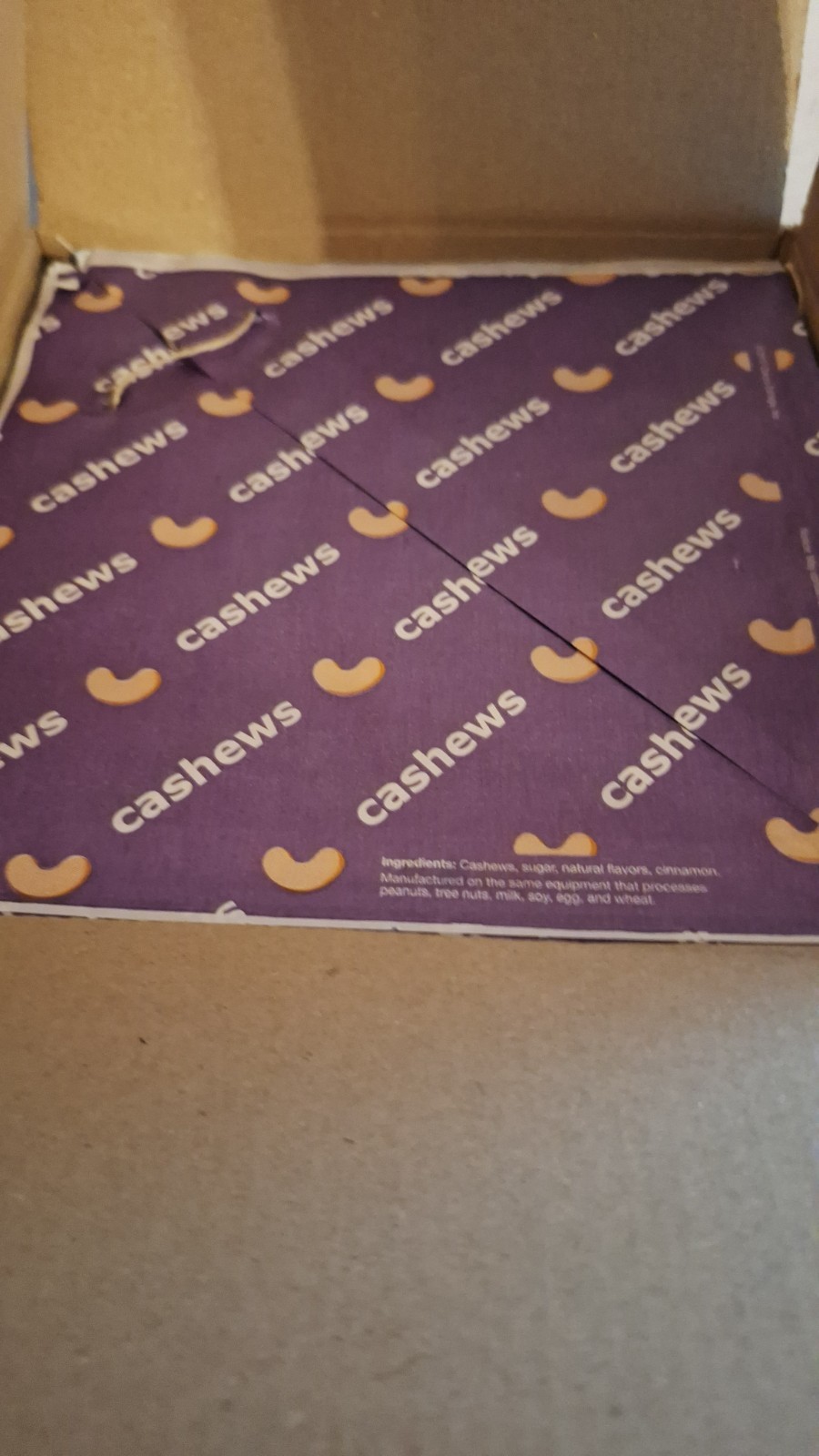 1000 CASHEWS.COM BRANDED TISSUE PAPER SHEETS RETAIL PACKAGING BULK LOT