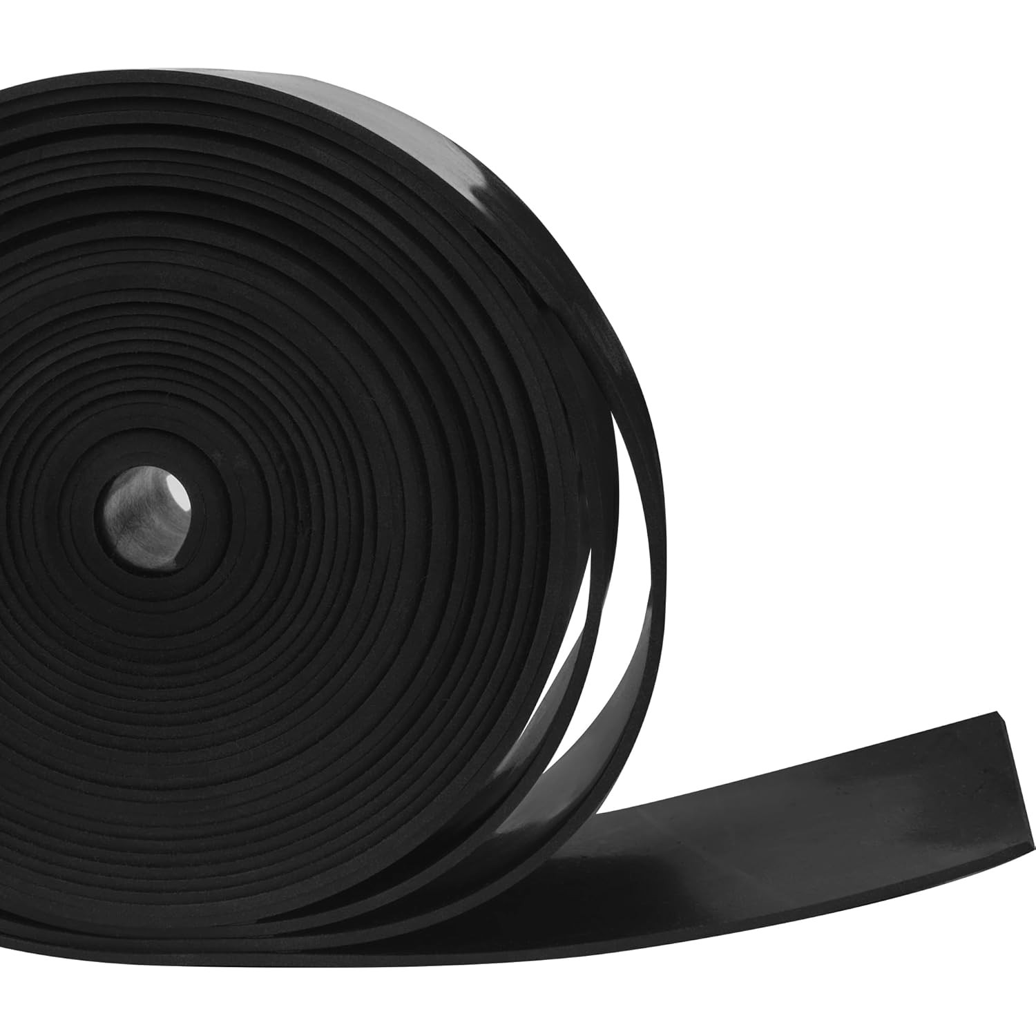 TORRAMI Solid Neoprene Rubber Strips Roll 1/16 (.062) inch Thick X 2 inch Wide X
