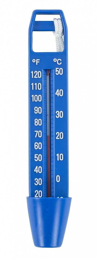 Swimming Pool or Spa Standard 6½” Long x 1 1/4″ Wide Thermometer w/ Cord