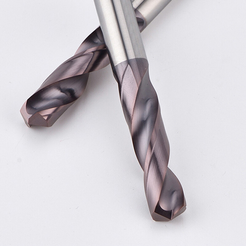 1PC 2mm-10mmx100mm HRC65 Solid Carbide Drill Bit For Hard Alloy Stainless Steel