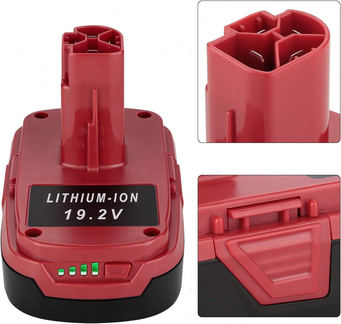 2Pack 4.0Ah For CRAFTSMAN 19.2 VOLT C3 LITHIUM-ION DIEHARD BATTERY 315.PP2011