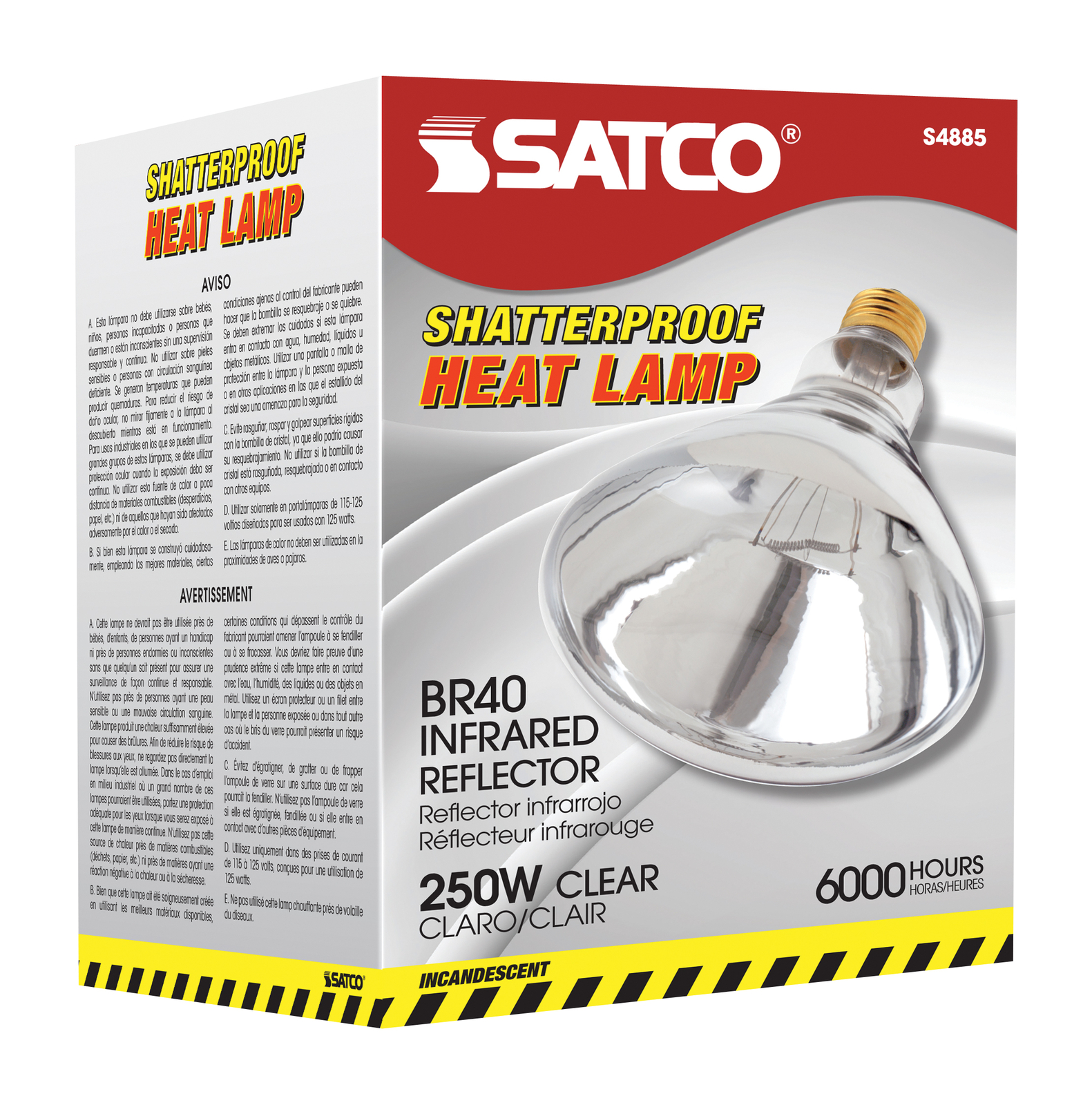 Satco S4885 250R40/1/TF