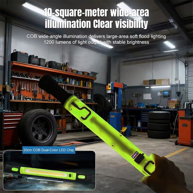 3000LM 5000MAH Rechargeable LED Work Light with 3 Lighting Modes for Car Repair
