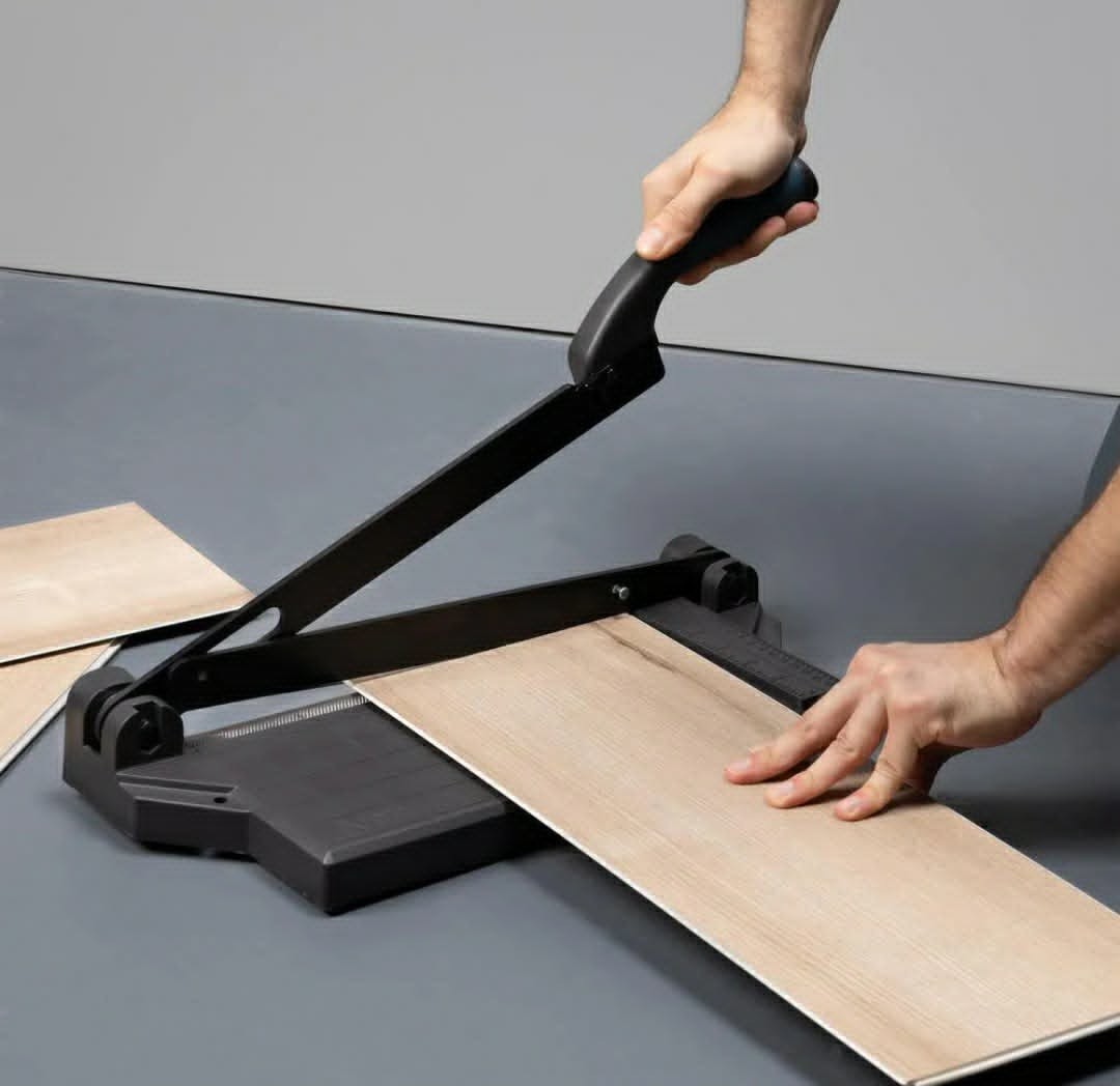 12 in. Steel Blade Vinyl Cutter for LVP, LVT, SPC, and VCT Vinyl Flooring