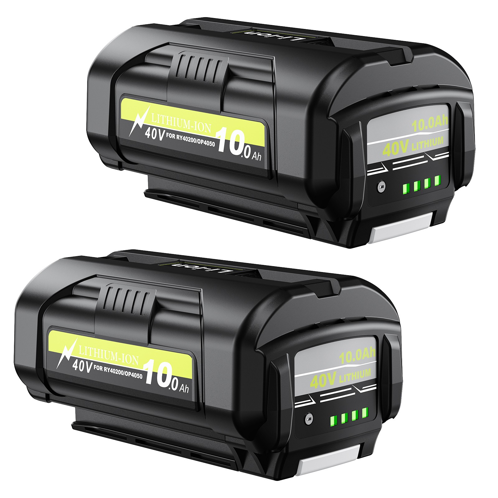 10.0 AH For Ryobi 40 Volt Battery Max Lithium-ion OP4050 OP40602 High Capacity