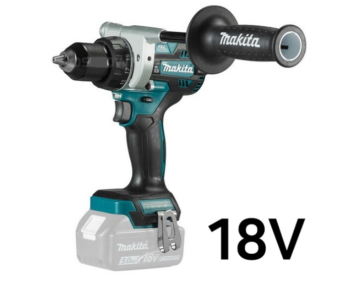 Makita DDF486 BL 18V 2100Rpm 130Nm 13mm LED 265x178x81mm 2.6Kg UPS# Bare Tool