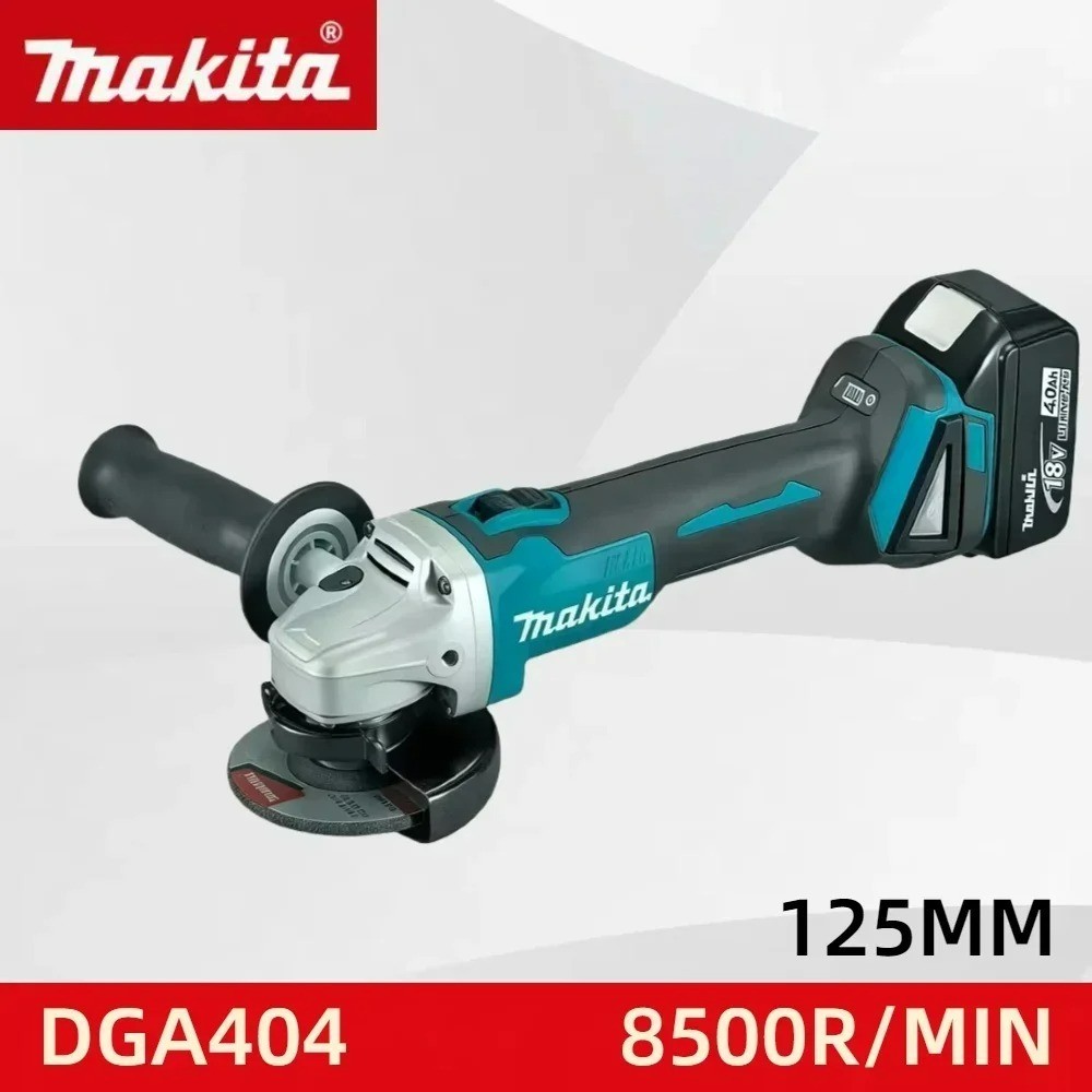 Makita DGA404 18V Brushless 125mm Angle Grinder Cordless Cutting Polishing Tool