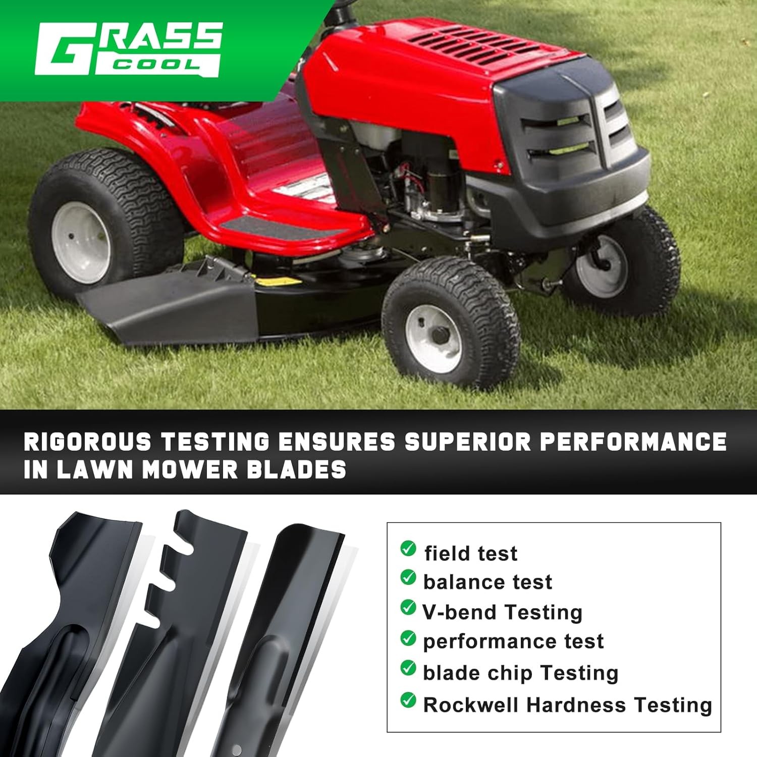2PK Mower Blades For 38″ Deck MTD 742-0610 942-0610 942-0610A Free Shipping