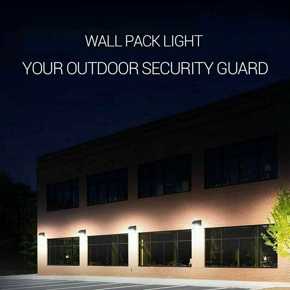 120W LED Wall Pack Light Commercial Industrial Outdoor Security Wall Light 5000K