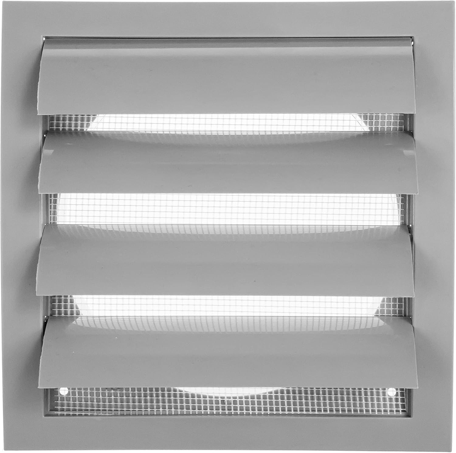 ABS Plastic Gray 6 Inch Dryer Vent Cover Outside, 6 Inch Exhaust Vent Cover with