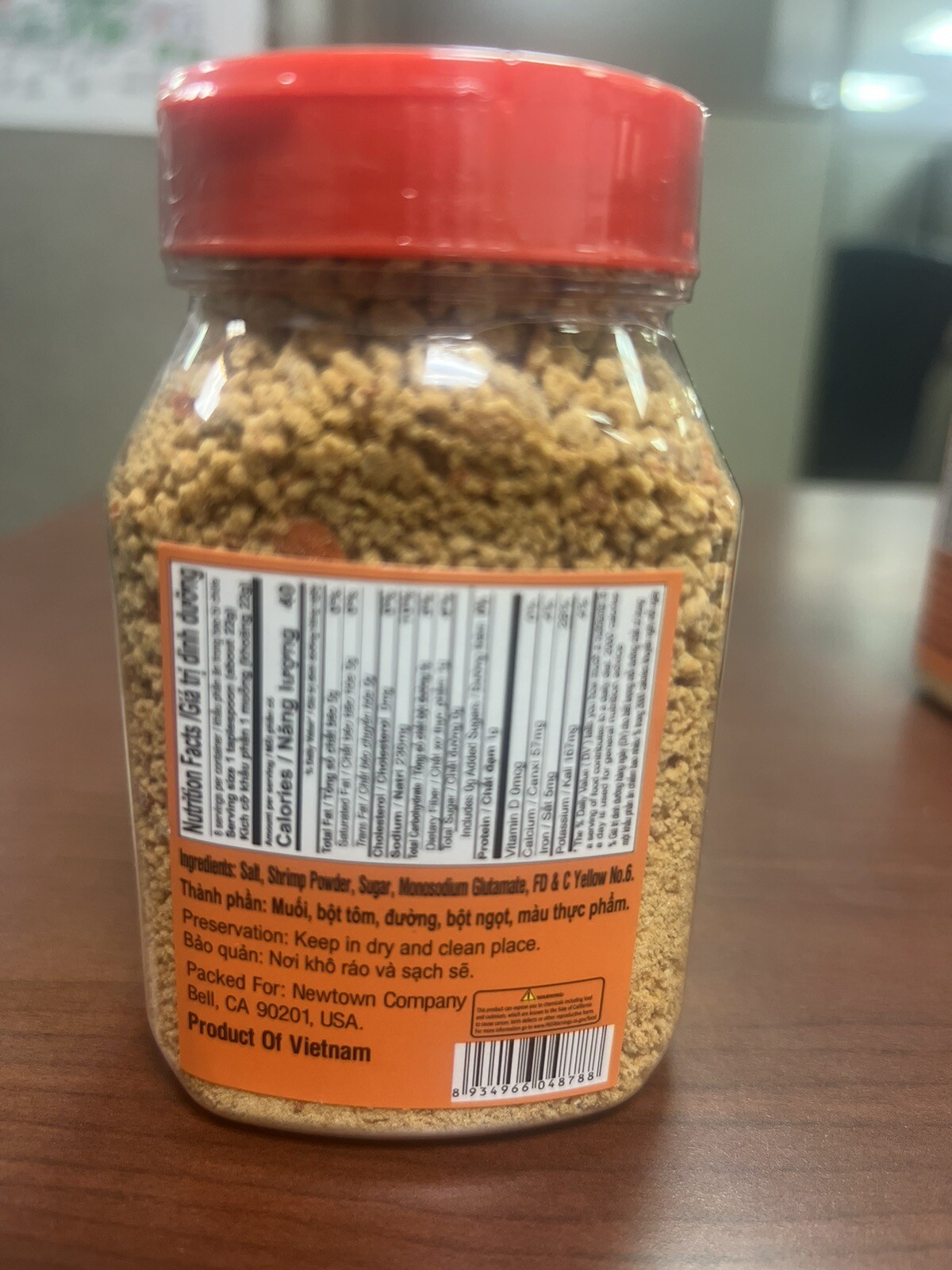 Roasted Shrimp Salt Chili Powder – Muoi Tom – 6.3 Oz