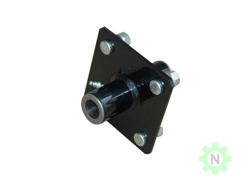 Tail Wheel Hub for Rotary Cutter 4 Bolt Hole 1″ Axle Universal Fit