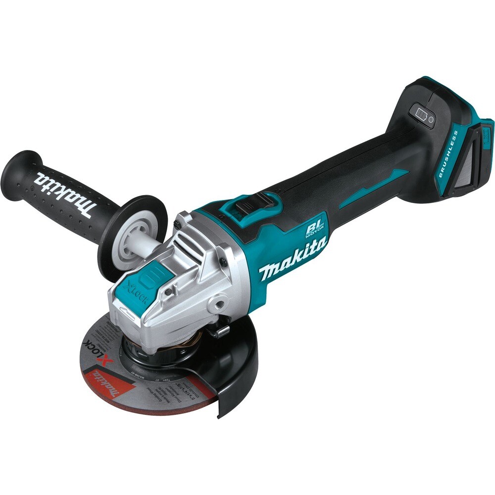 Makita XAG25Z-R 18V LXT 4-1/2″ / 5″ X-LOCK Angle Grinder Certified Refurbished