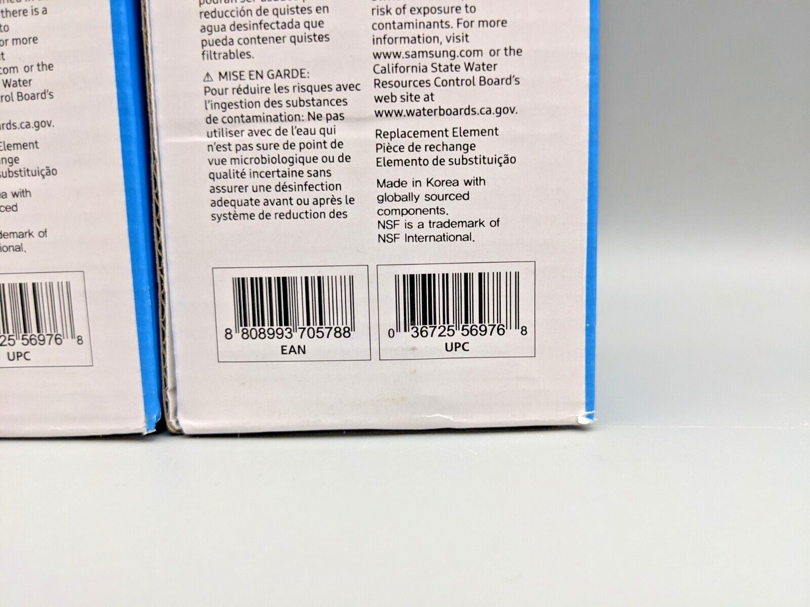 Samsung Refrigerator Water Filter Replacement HAF-CIN/EXP 2 Pack DA29-00020B