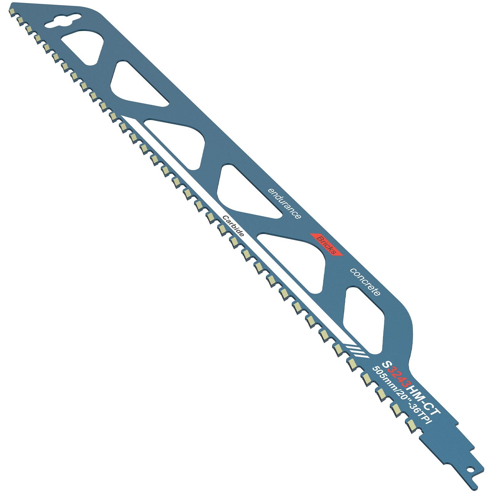 NEW 10-20″ Reciprocating Saw Blades Set Alloy Steel for Brick Concrete Cutting