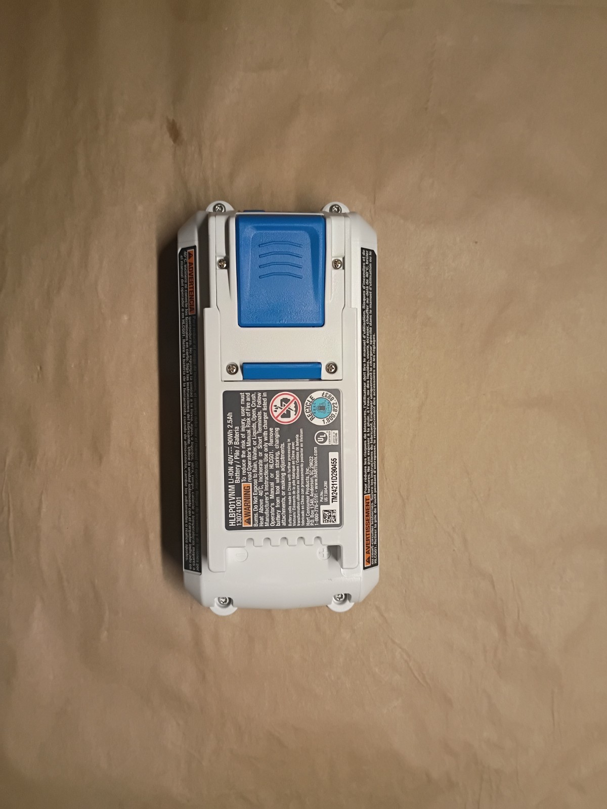 Brand New Open Box HART 40V 2.5Ah Battery HLBP01VNM