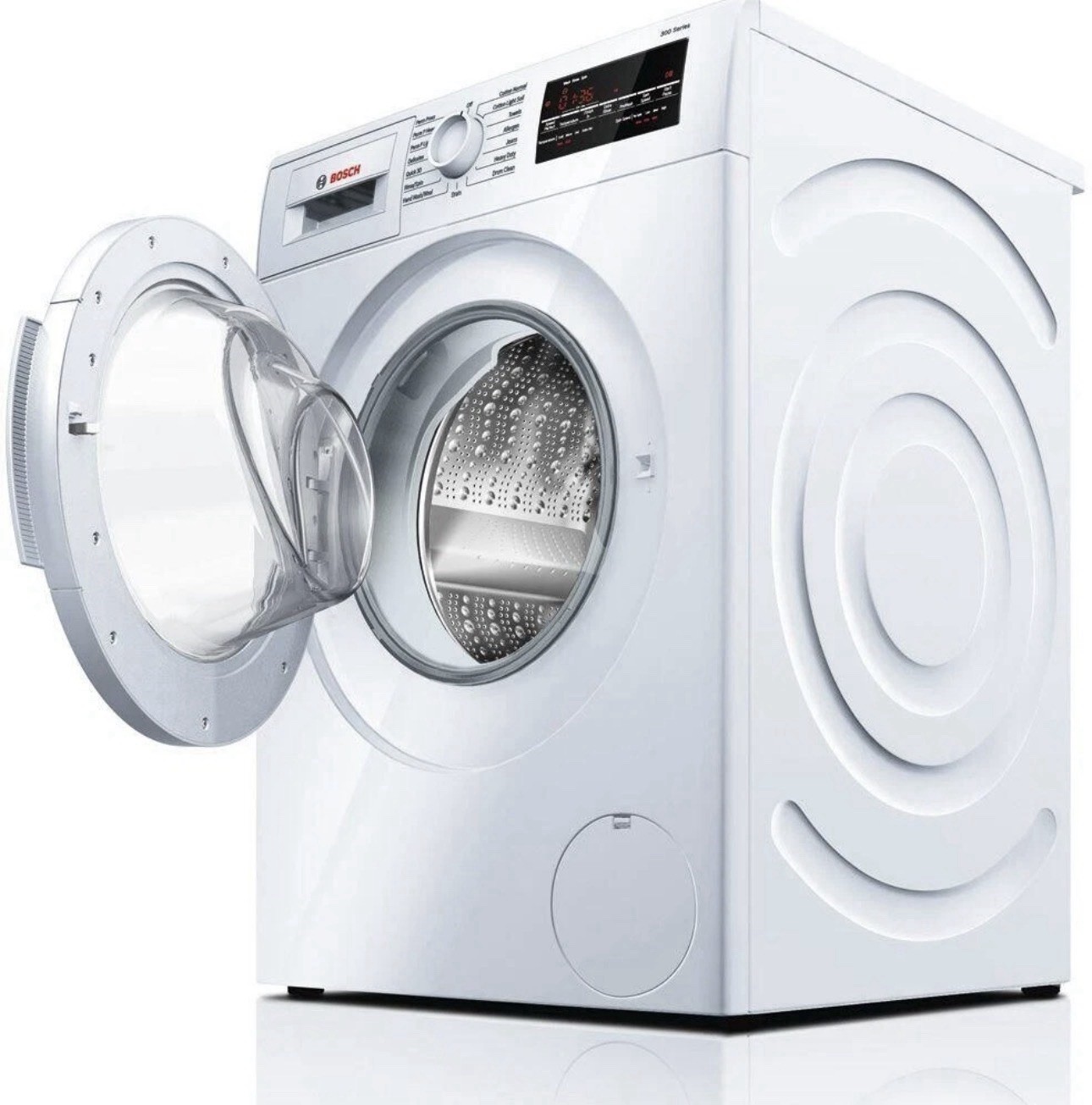 Bosch 300 Series 24 in. 2.2 cu. ft. High-Efficiency Stackable Front Load Compact