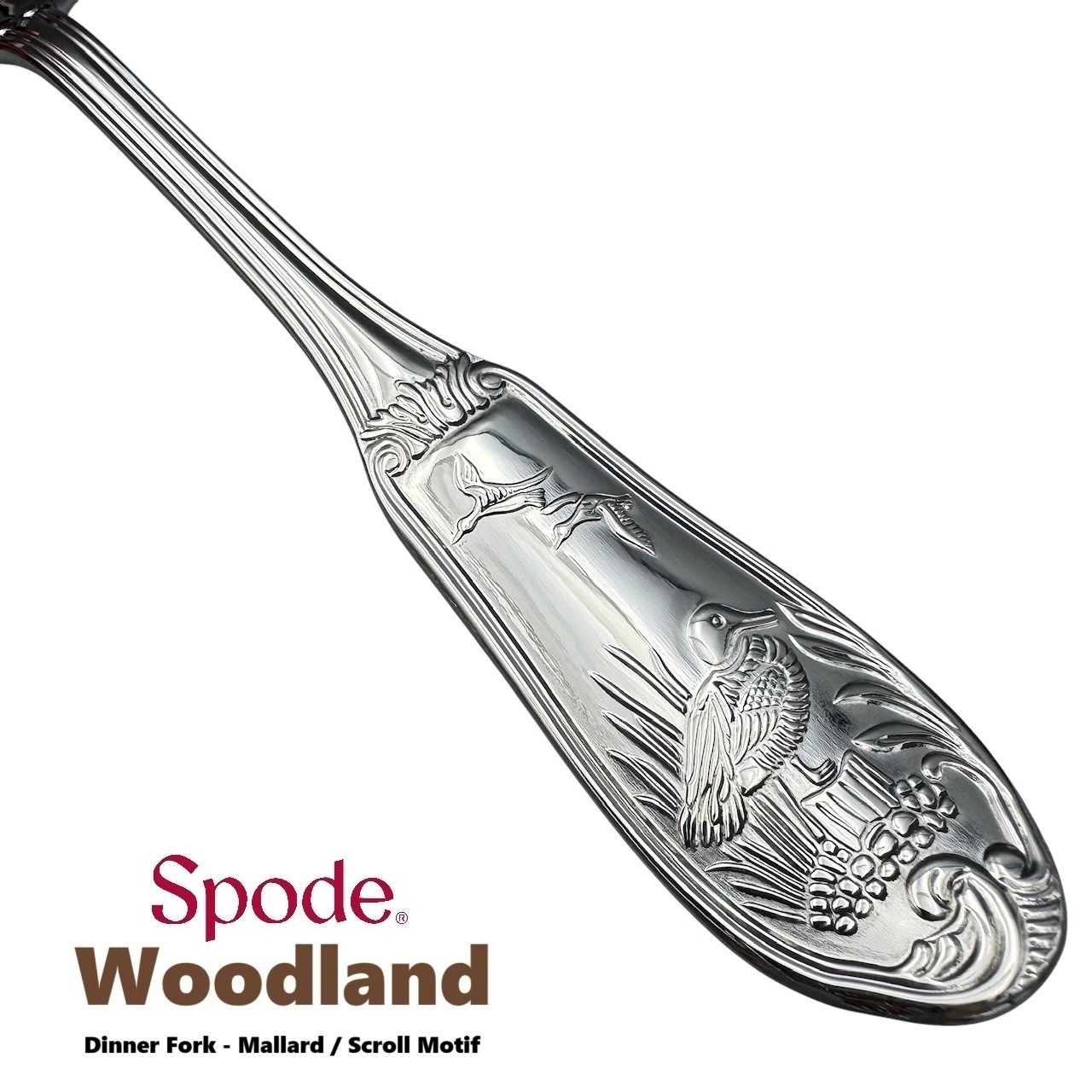 Spode Woodland 18/10 Stainless Steel 20pc. Flatware Set (Service for Four)