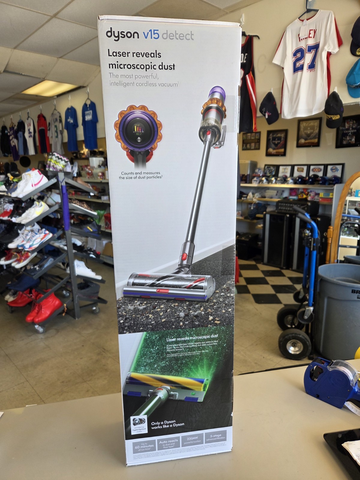 Dyson V15 Detect Plus Cordless Stick Vacuum Cleaner – NEW SEALED!
