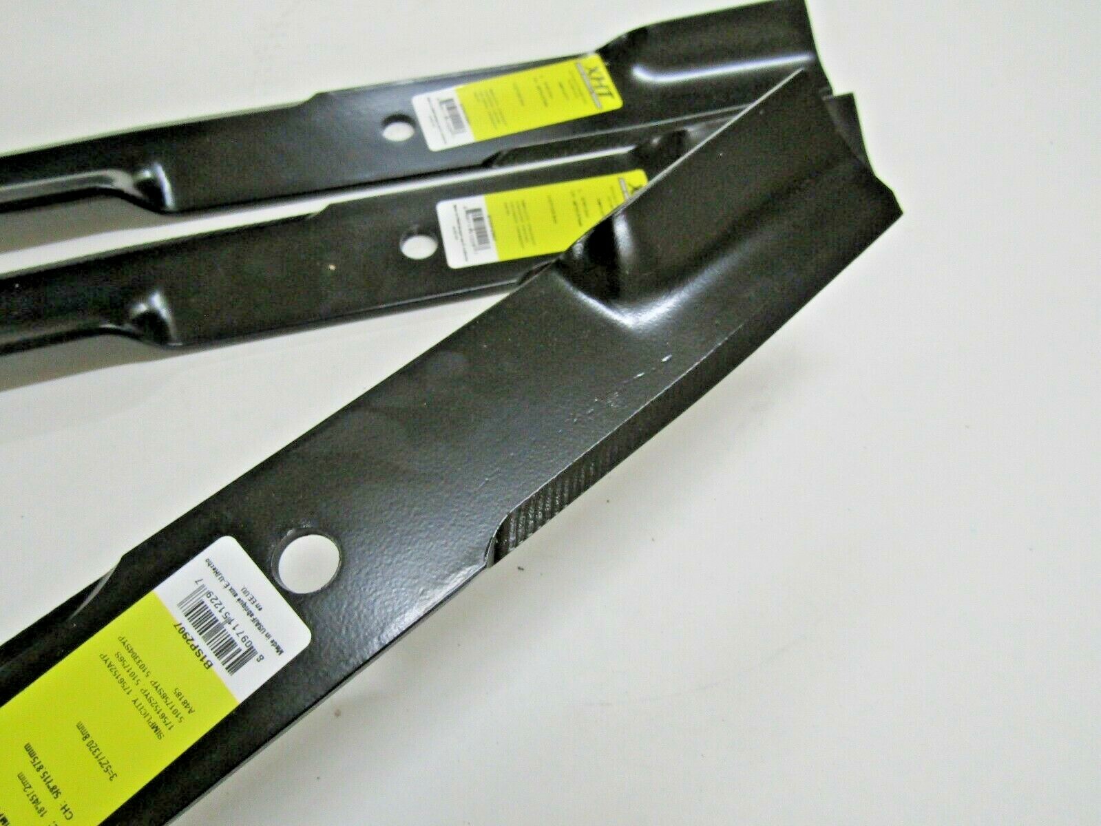 3 USA XHT BLADES SIMPLICITY 1756152AYP 1756152SYP 5101756SYP 5103304SYP 52″ DECK