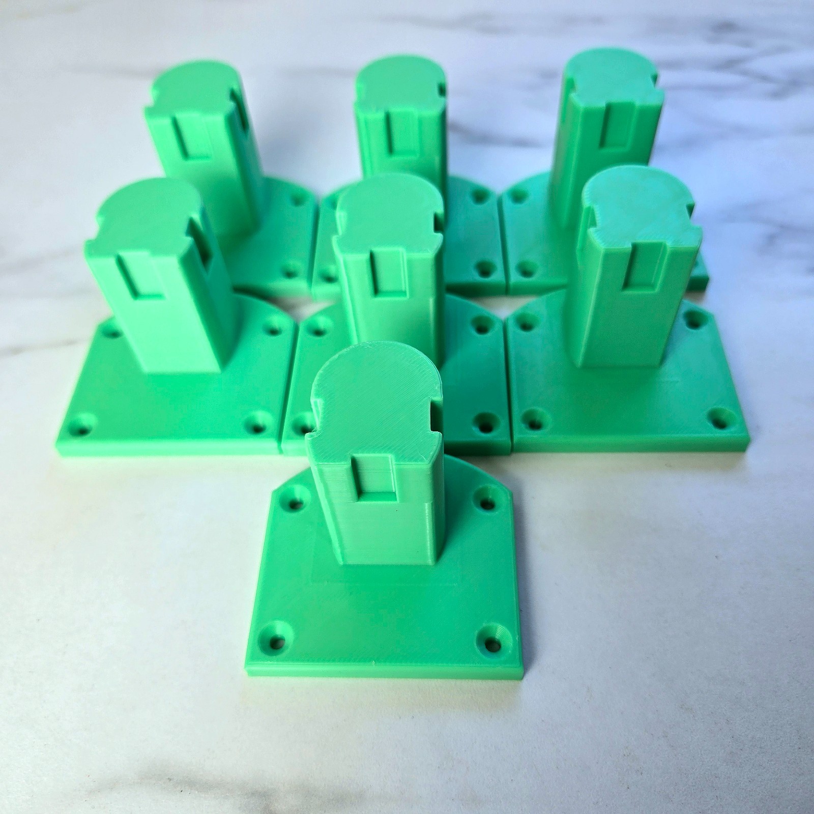 7 Pack Ryobi Tool Holder/Mount/Hanger 18V Tools Made In USA HEAVY DUTY