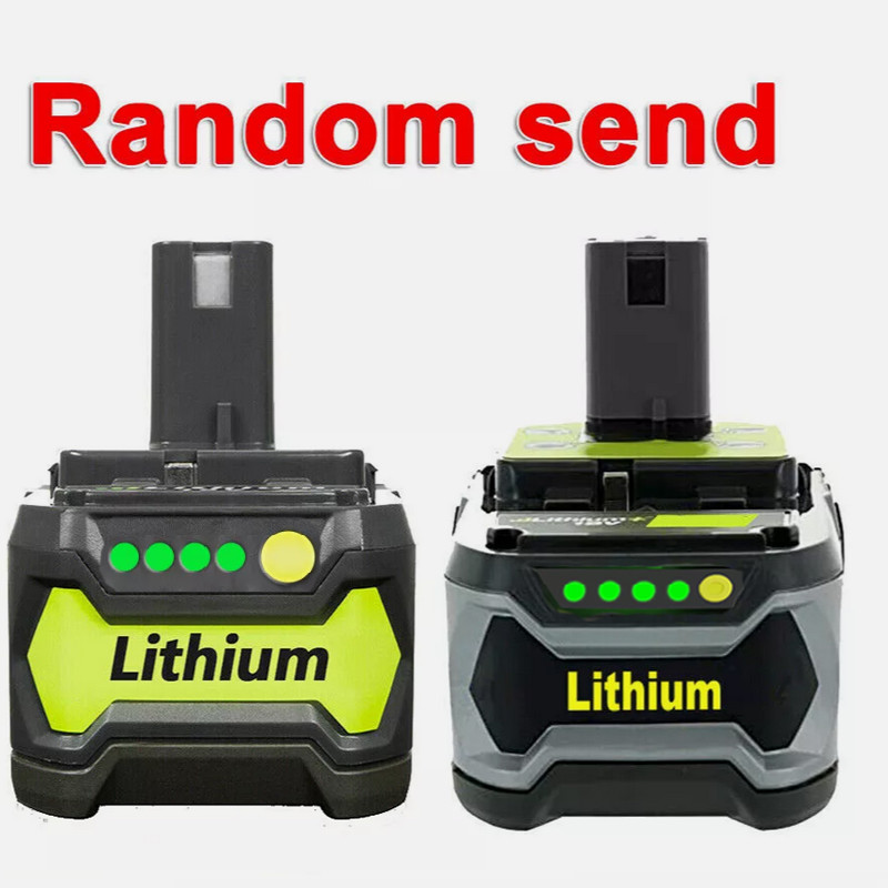 2x 18V Lithium Battery For Ryobi P108 ONE+ Plus RB18L50 RB18L40 P104 P105 8.0Ah