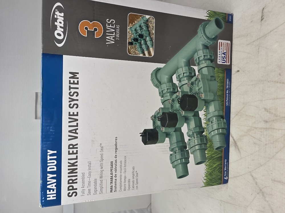 Orbit 3-Valve Preassembled Manifold 3/4 in. 150 psi