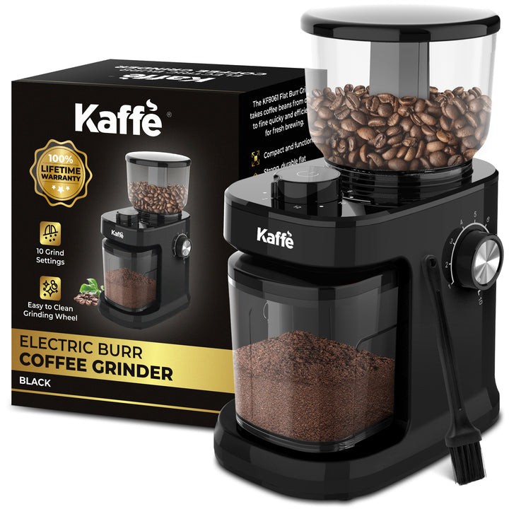 Kaff Electric Burr Coffee Grinder (5.5oz) w/Adjustable Coarseness Settings