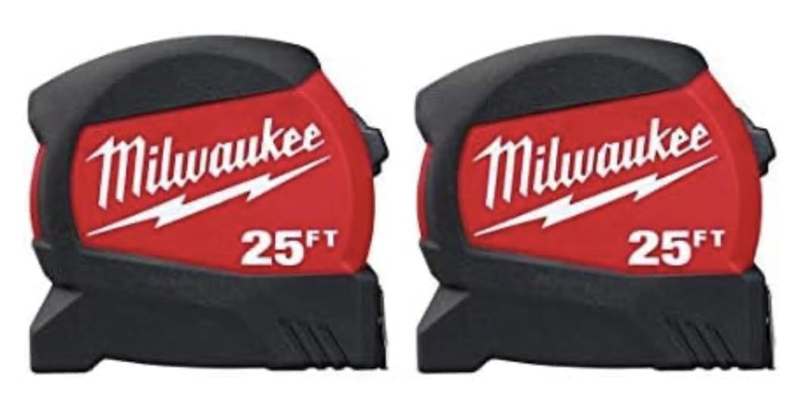 Tool 48-22-7125 Magnetic Tape Measure 25 Ft X 1.83 Inch, 2 Pack