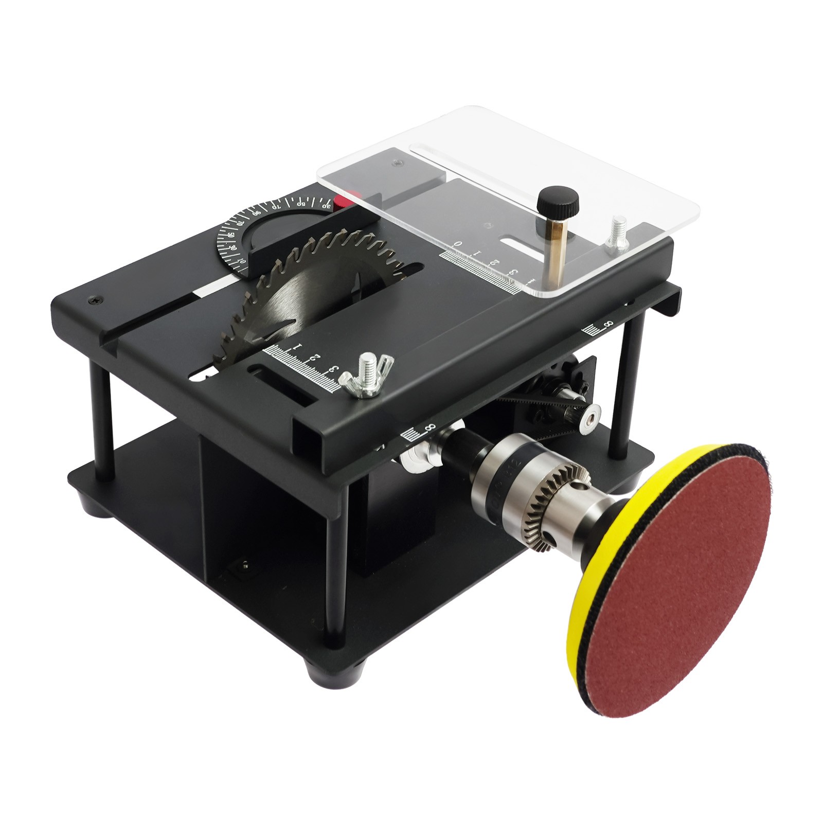 Compact Heavy Duty Table Saw Rotating Speed 1000-3000r/min Work Shop Portable US