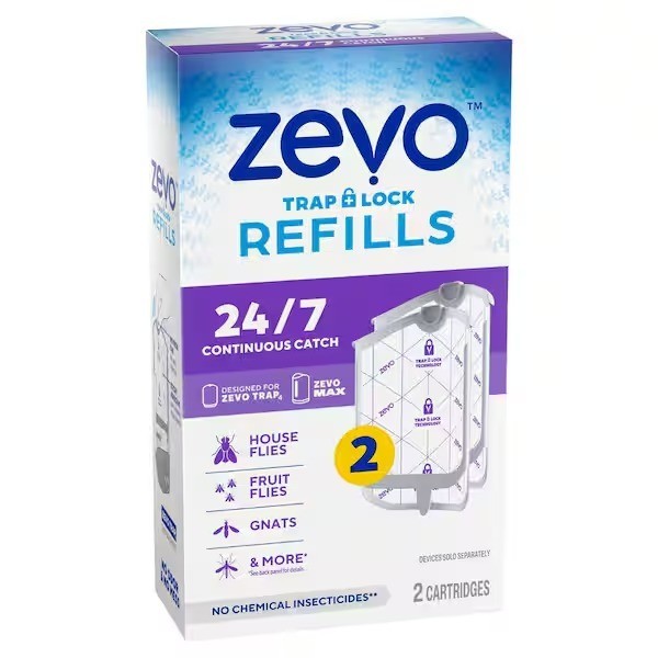 Flying Insect Trap Full Size Refill-2 Refill Cartridges