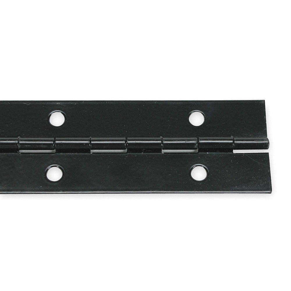 GRAINGER APPROVED 1CBJ1 Piano Hinge,Enamel,6 ft. L,2 In. W 1CBJ1