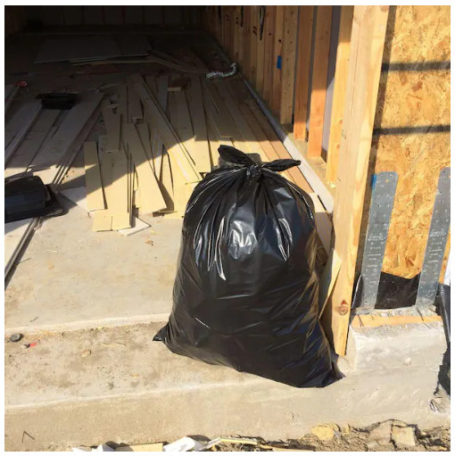 HUSKY 42 Gallon Heavy Duty Construction Garbage Trash Contractor Bags (50-Count)