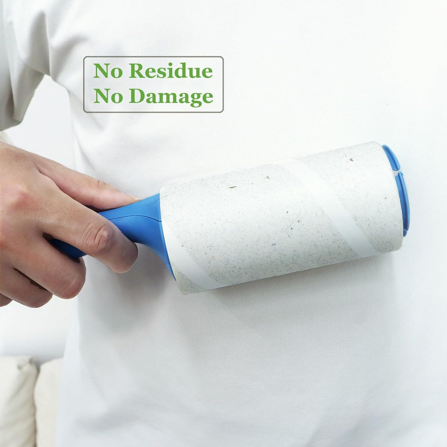 4.6 Inch Lint Roller Refills Compatible with Evercare Giant Lint Rollers and T H